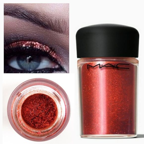 MAC Reflects Rust Glitter Pigment Eyeshadow/ Lip Topper - Picture 11 of 16